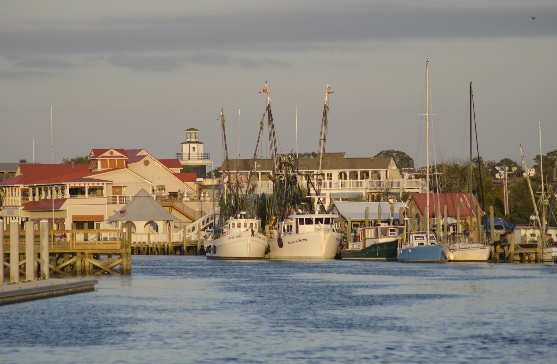 Shem Creek at dusk (December 2011)
